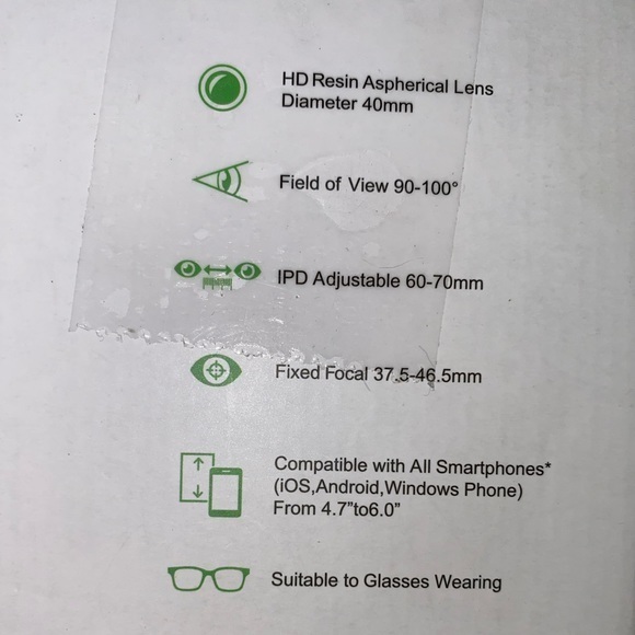 VR Shinecon 3D Virtual Reality Glasses - Picture 3 of 3